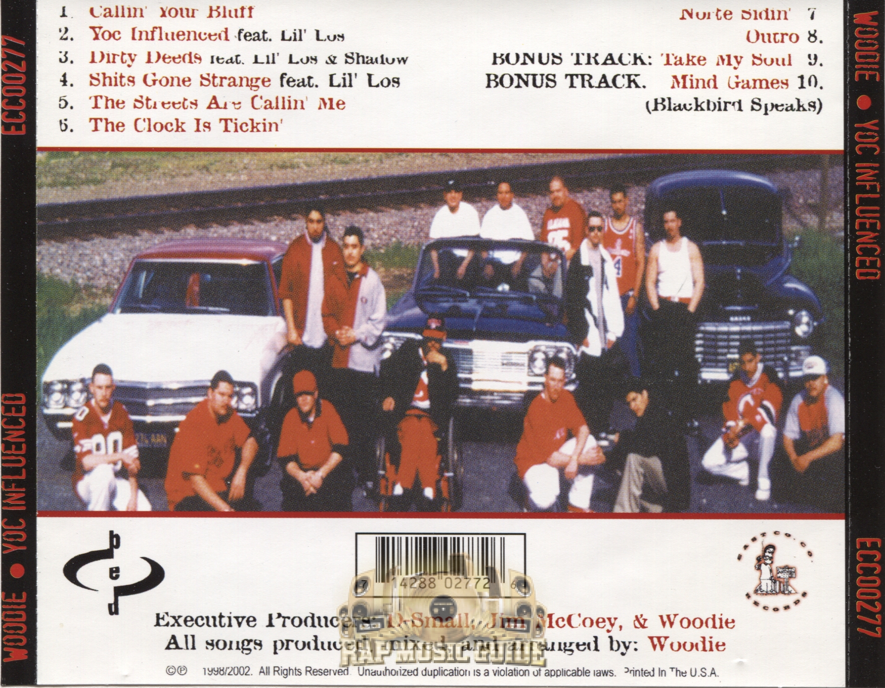 Woodie - Yoc Influenced: Limited Edition: CD | Rap Music Guide